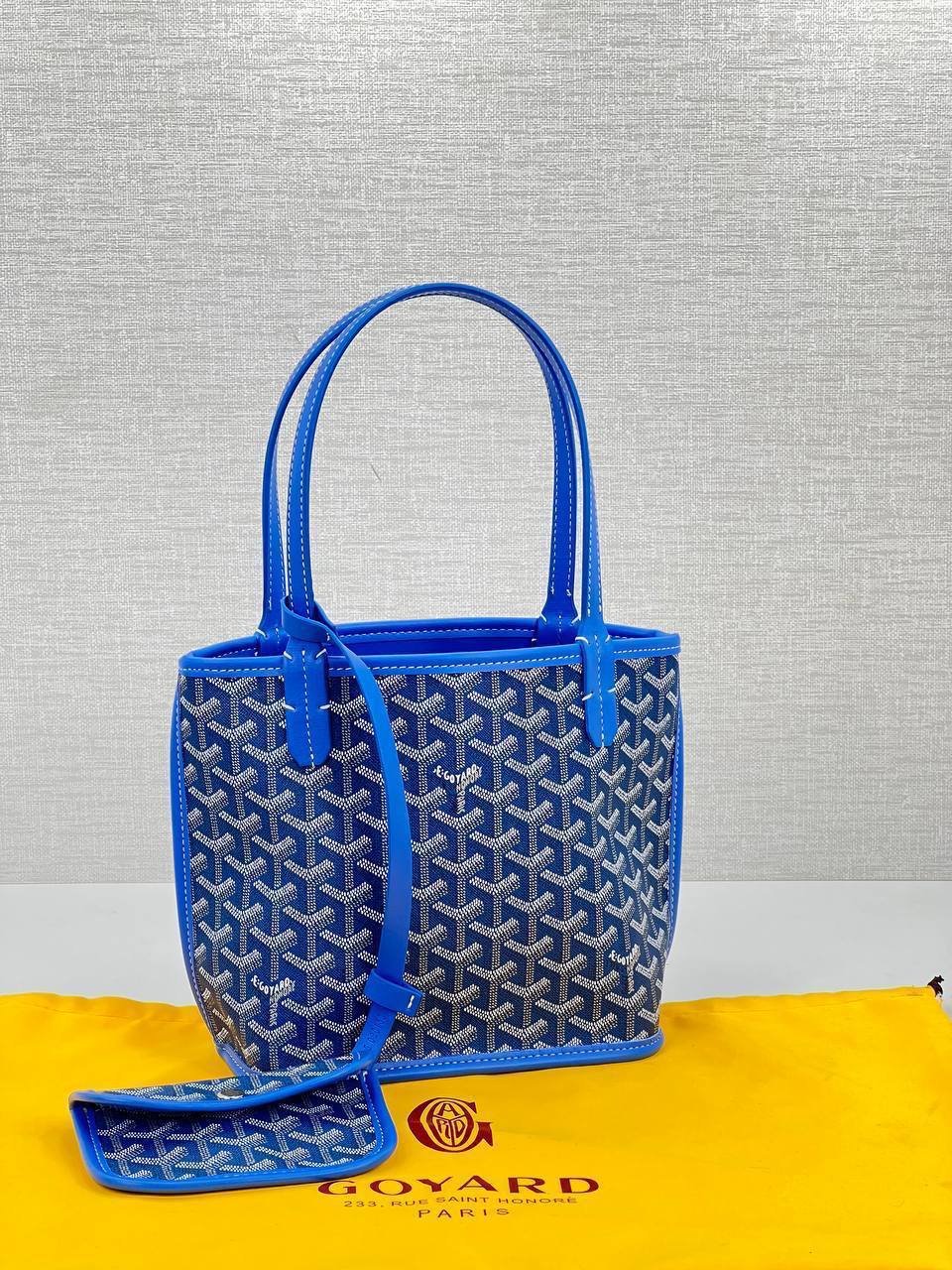 Goyard Anjou Mini Bag Blue