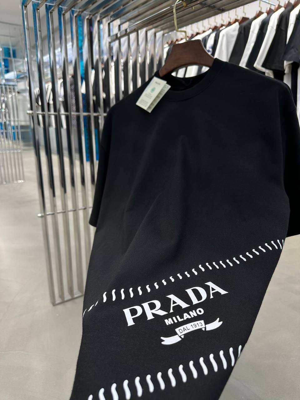 Prada Black/White T-shirt