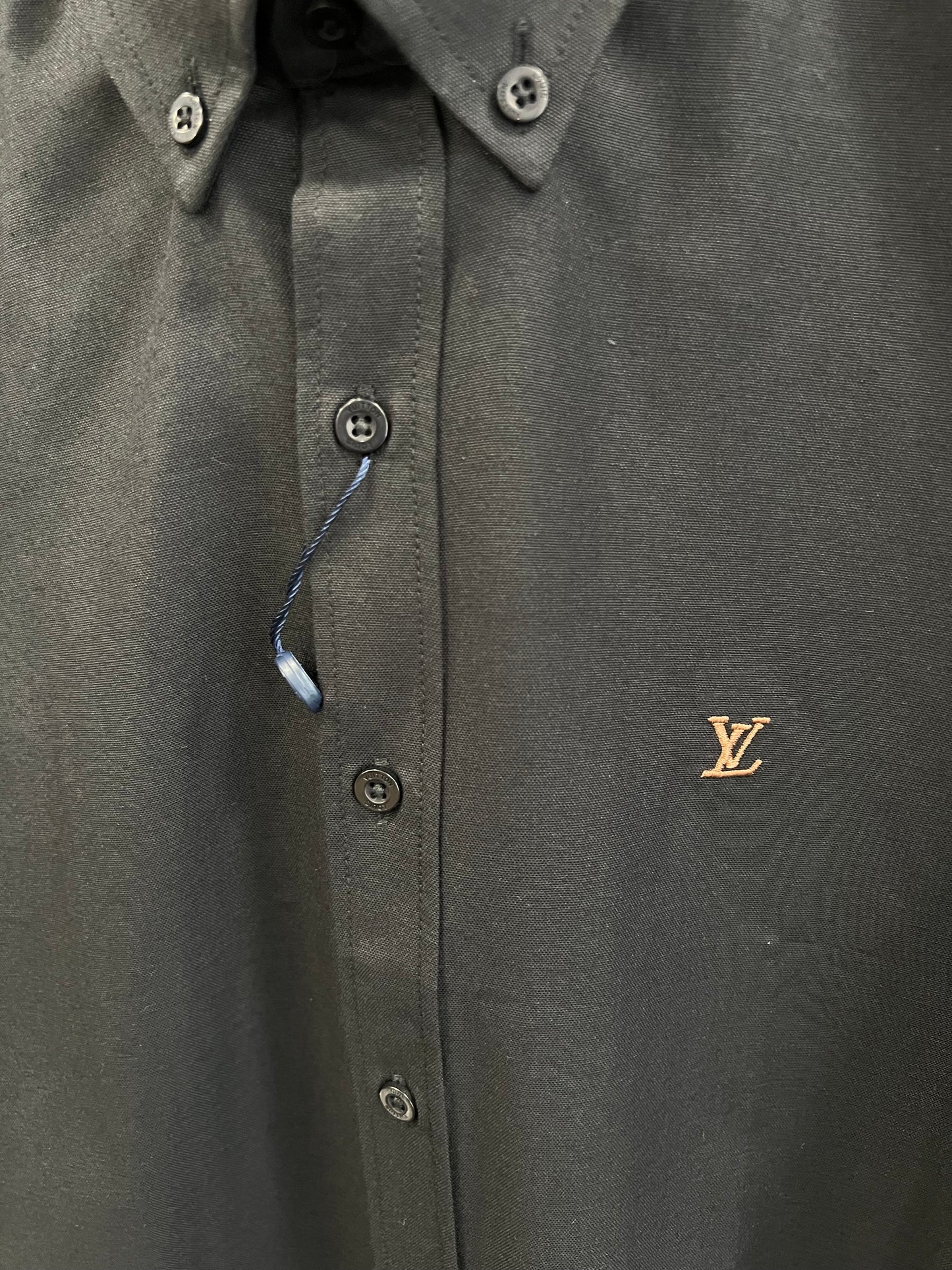 Lv Monogram Black Shirt