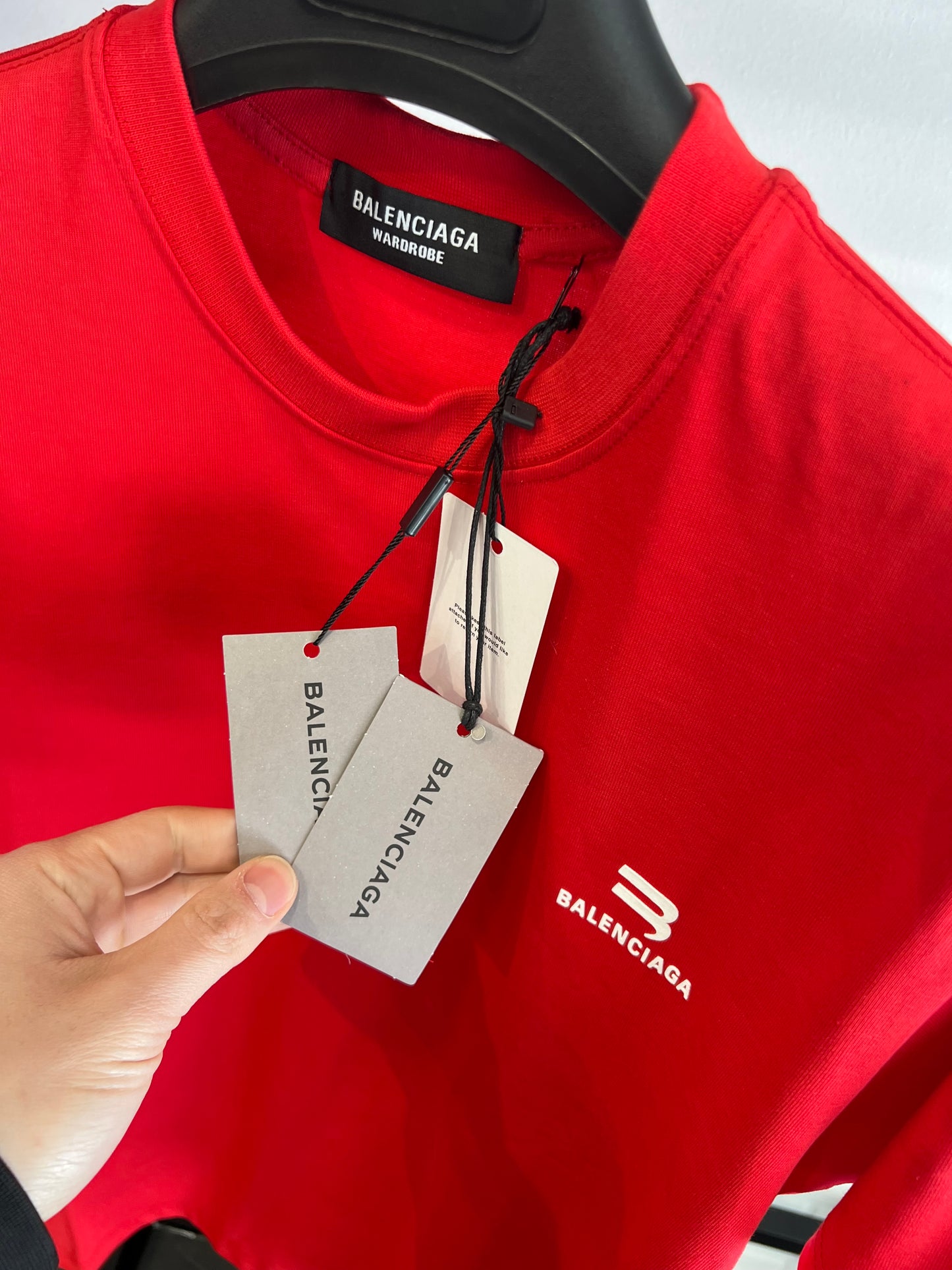 Balenciaga Red T-shirt