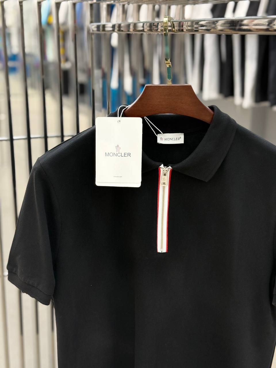 Moncler Polo Black