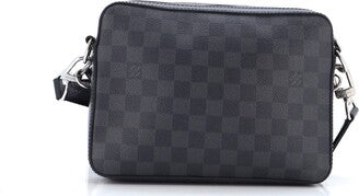 Lv Trio Messenger Grey/Black Damier