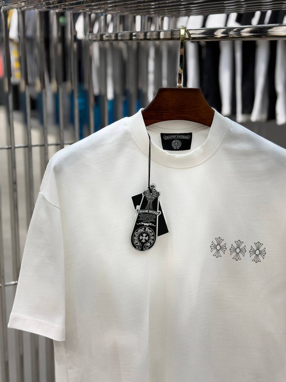 Chrome Hearts White/Black T-shirt