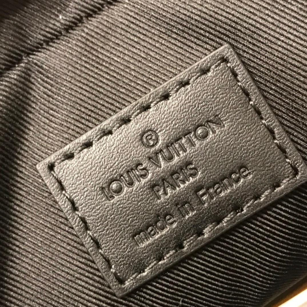 Lv Men Shoulder Bag Trio Graphite Damier