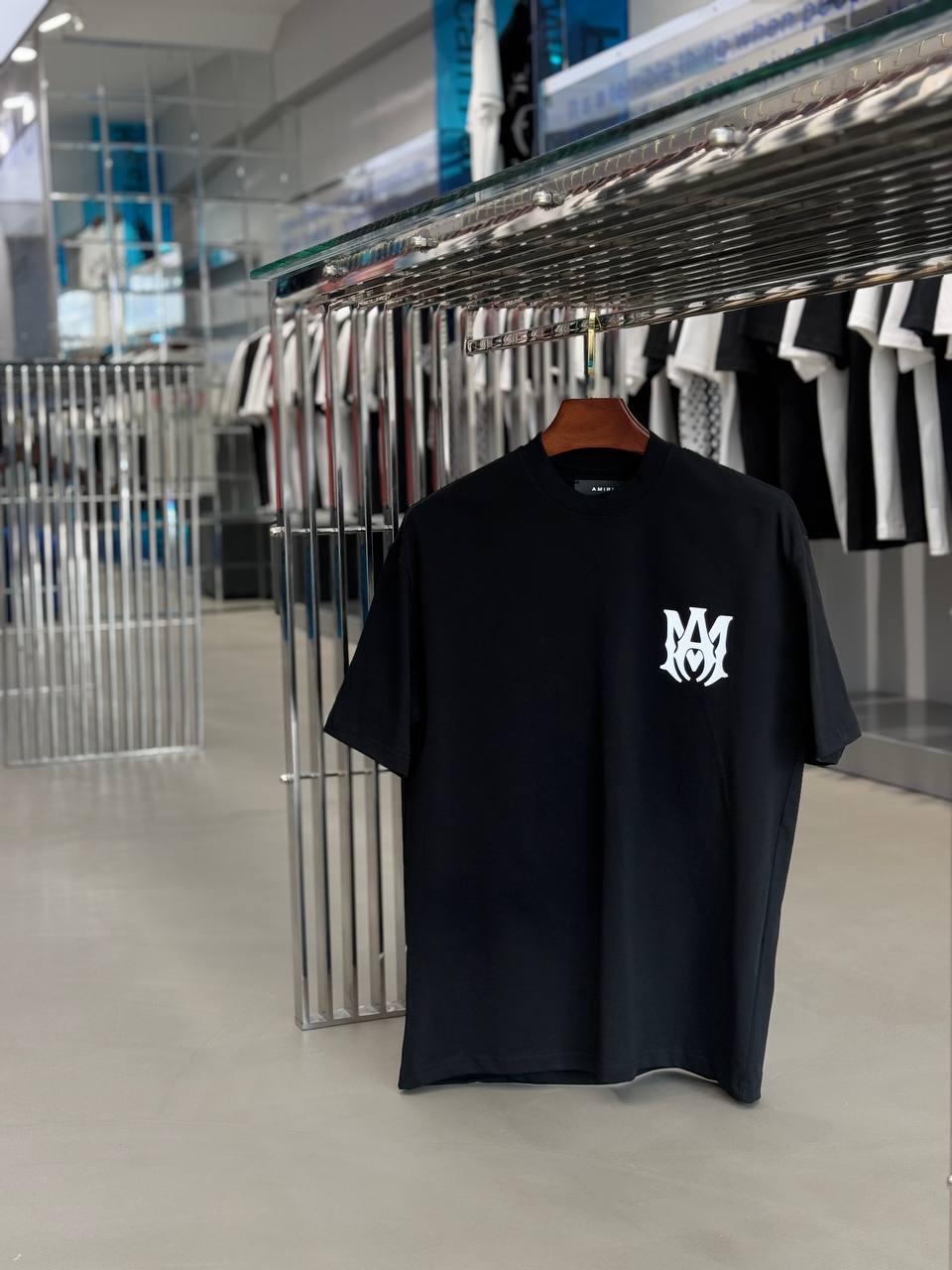 Amiri Logo Black/White T-shirt