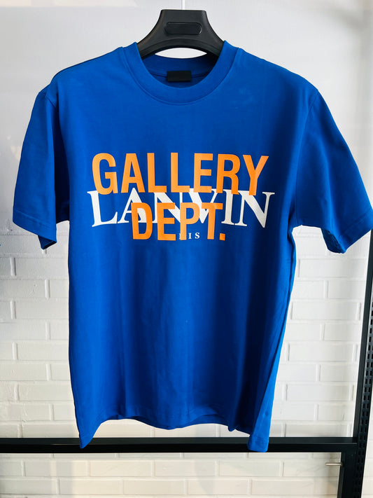 Gallery Dept. X Lanvin Blue Tshirt