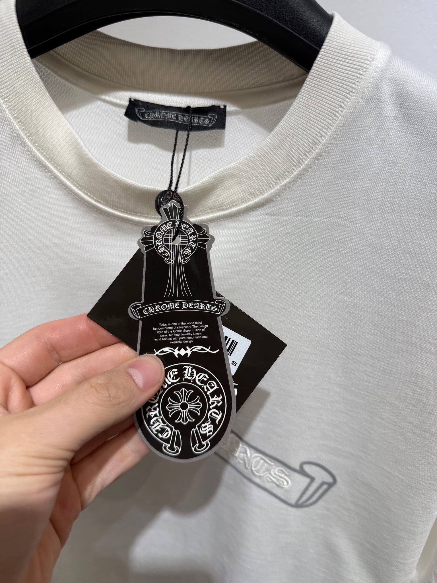 Chrome Hearts White Cross T-shirt