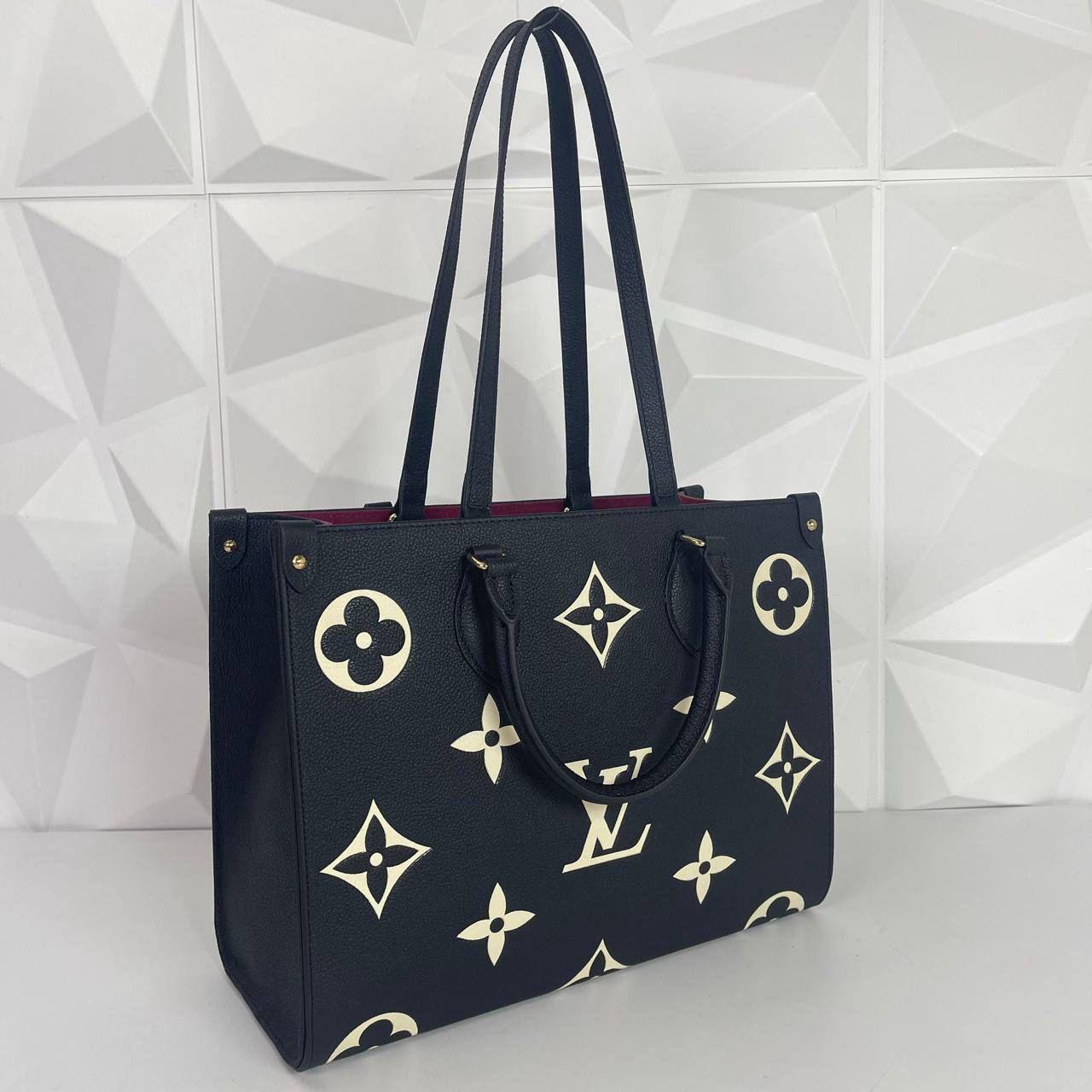 Lv On The Go Mm Bicolor Black