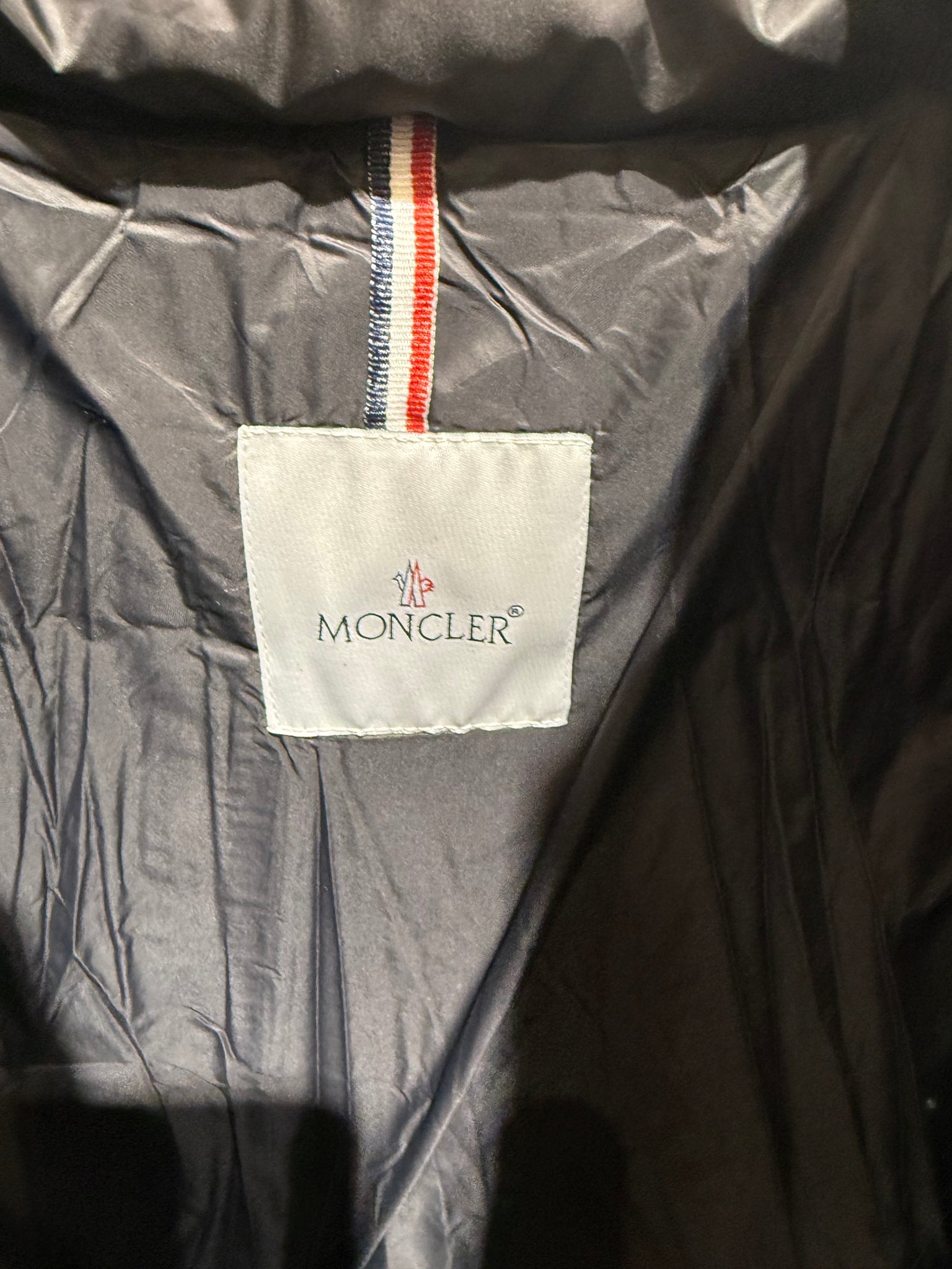 Moncler Black/White Short Puffer