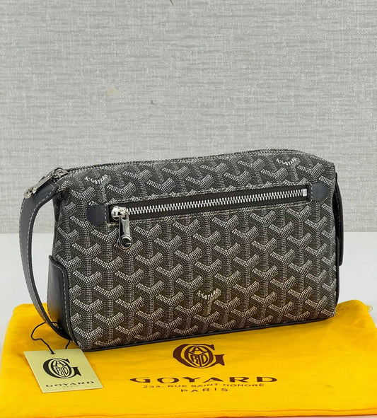 Goyard Toiletry  Bag Grey