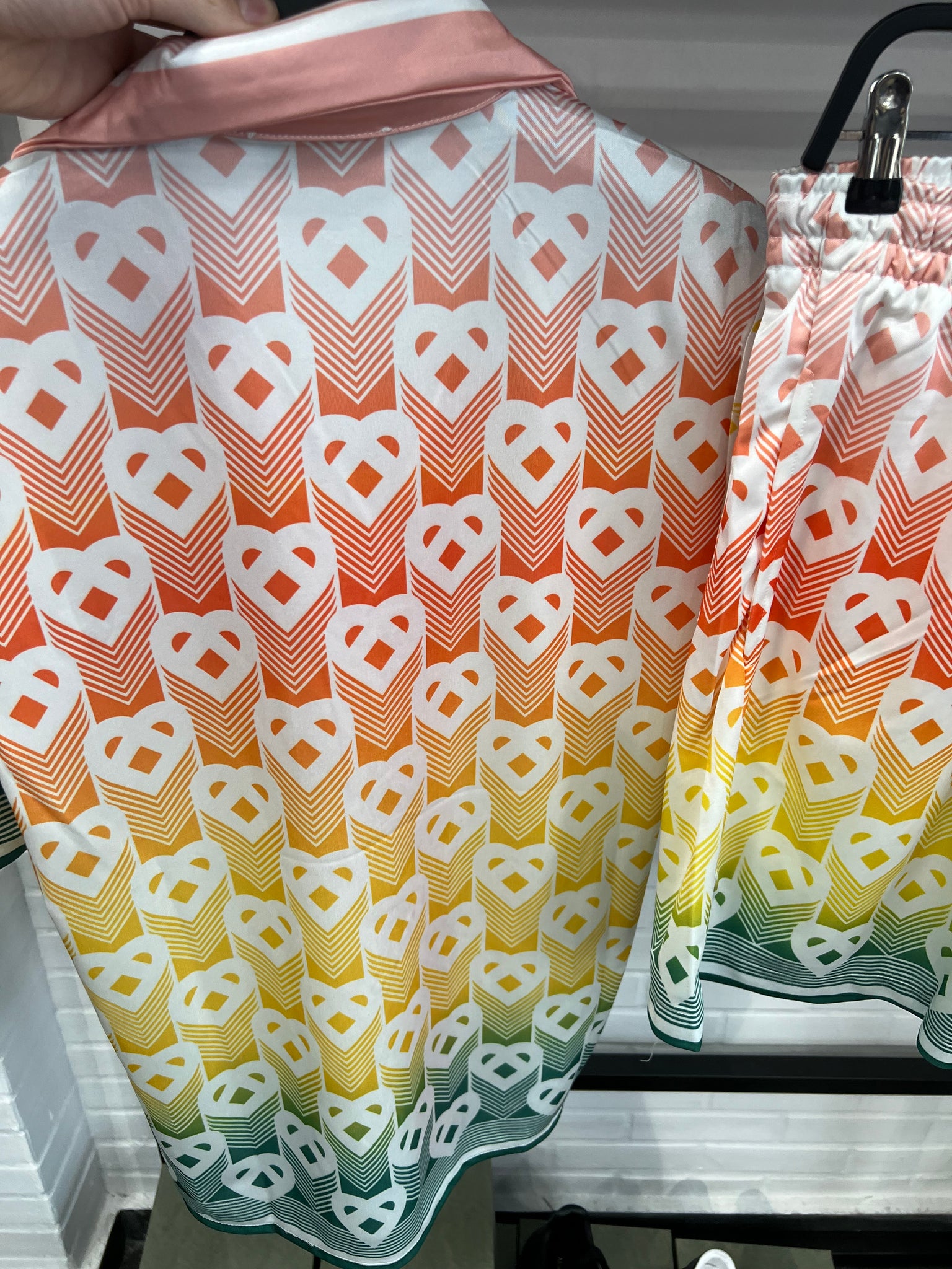 Casablanca Rainbow Silk Set