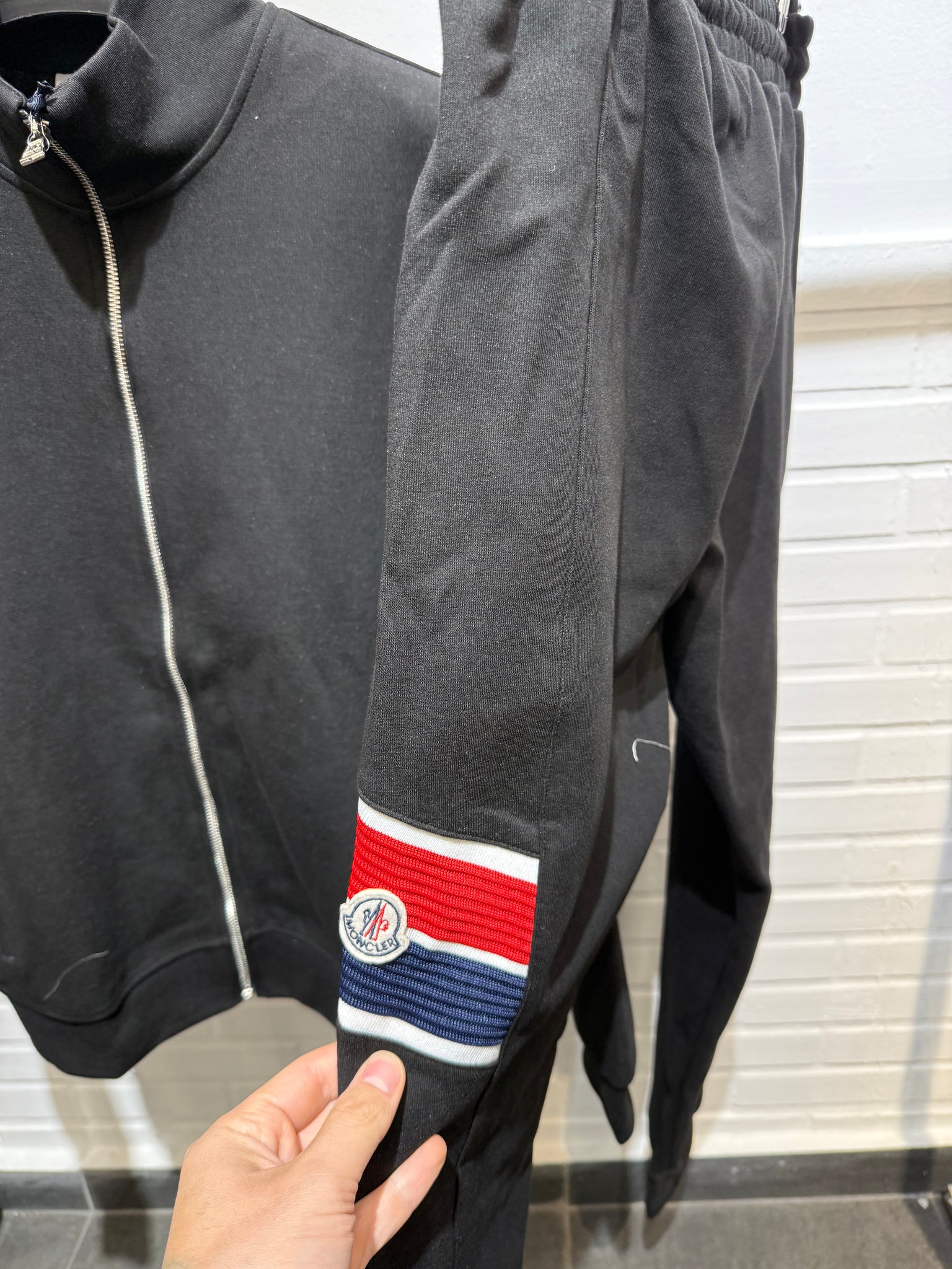 Moncler Black Tracksuit