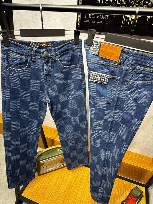Lv Jeans Damier