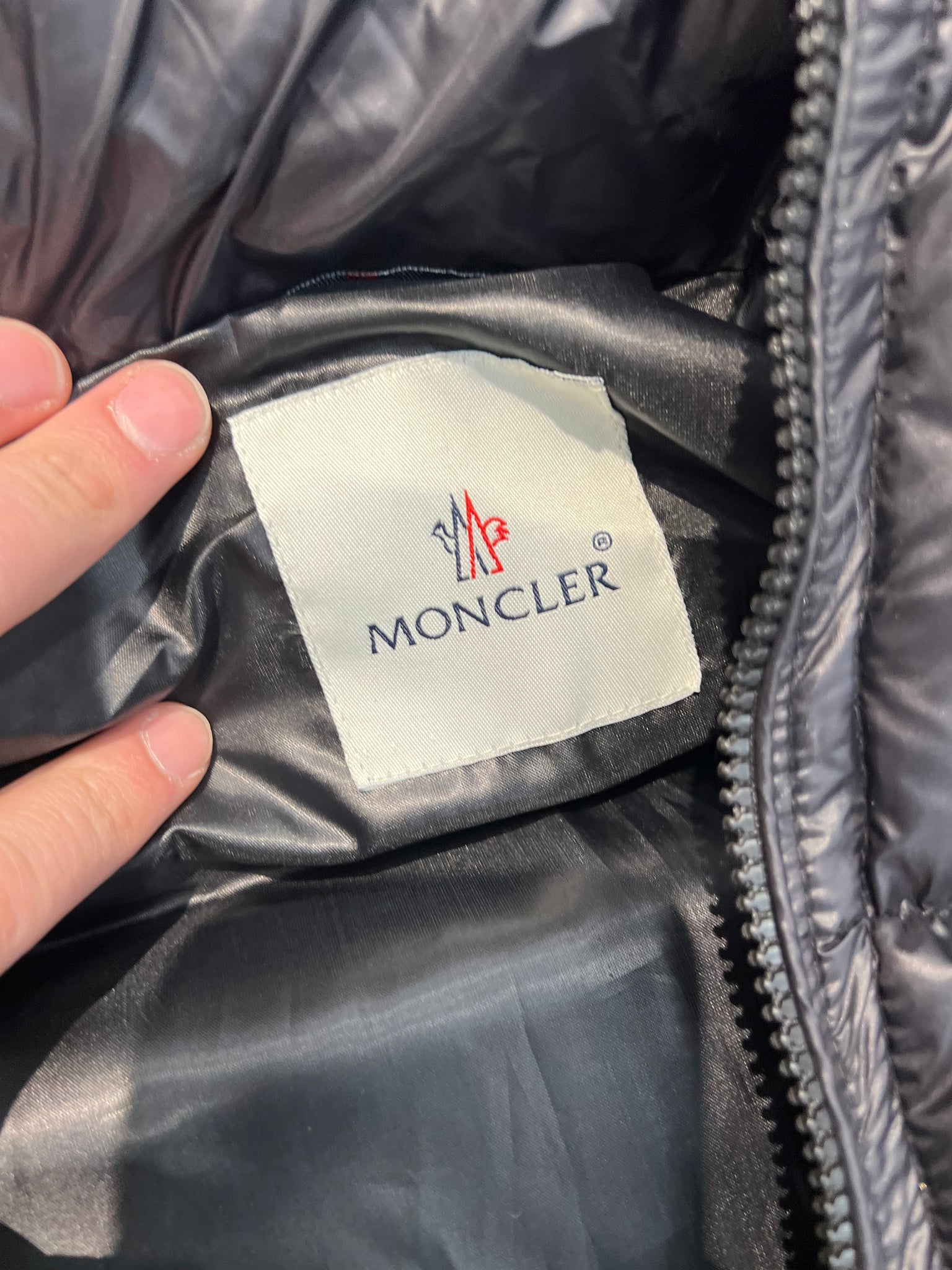 Moncler Black Matte Vest