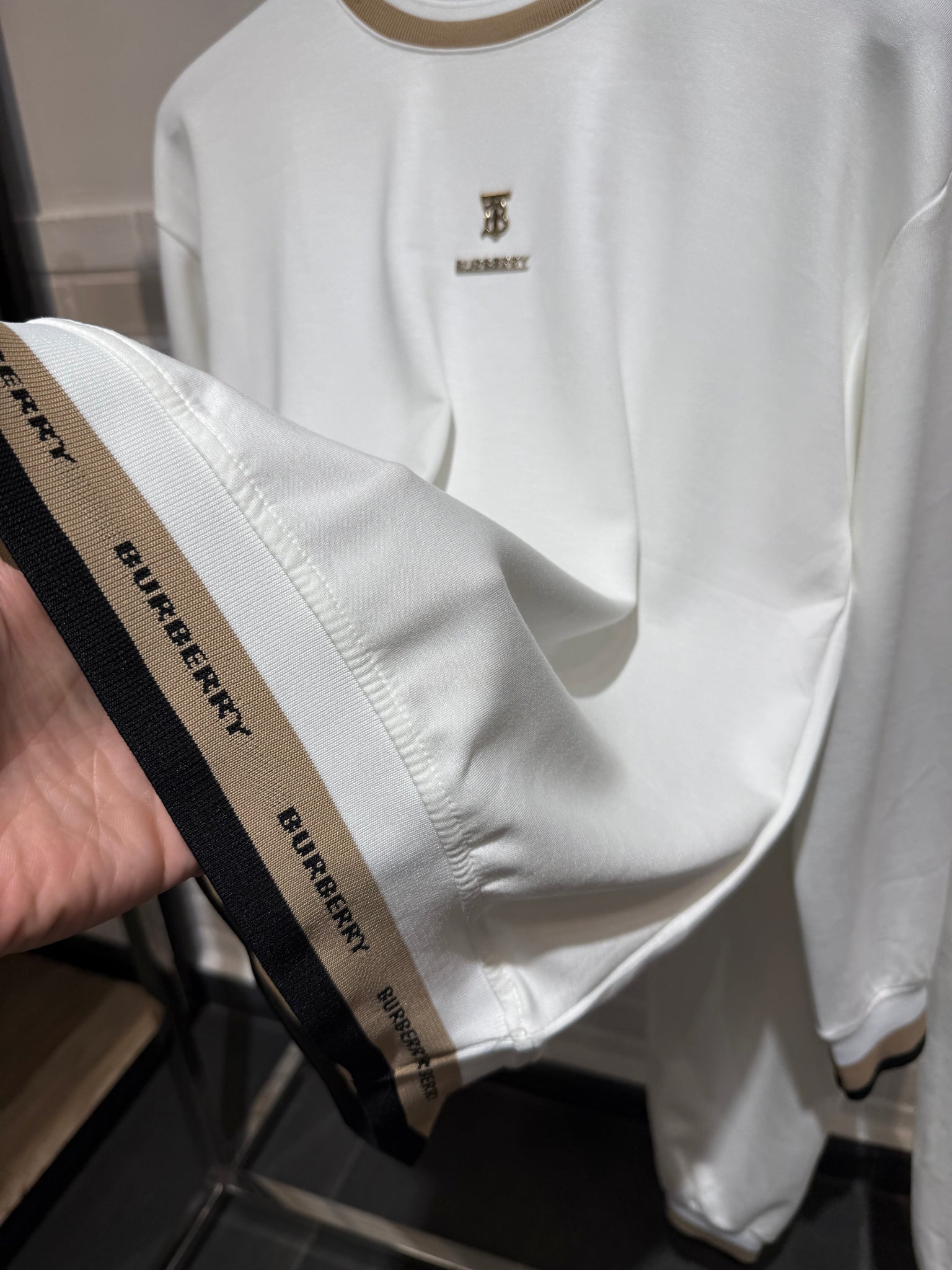 Burberry White Set