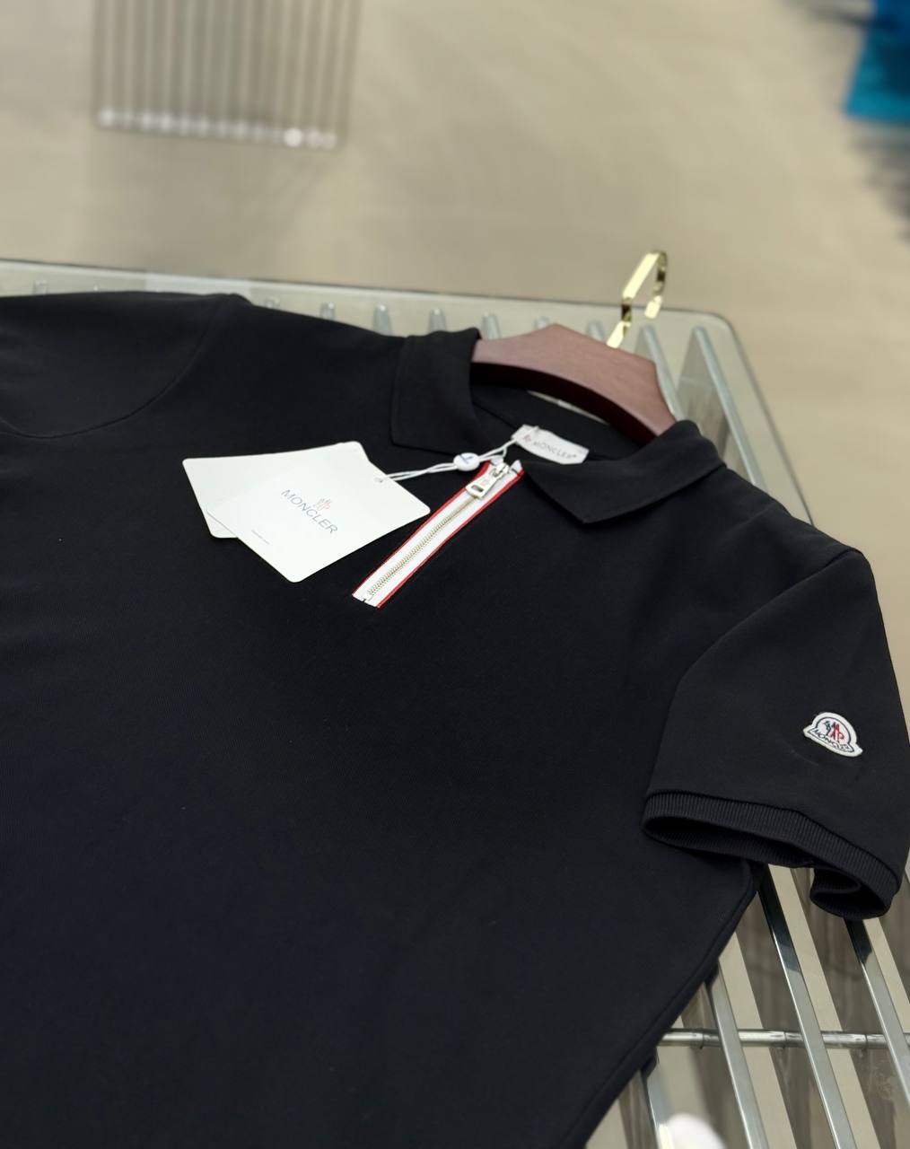 Moncler Polo Black