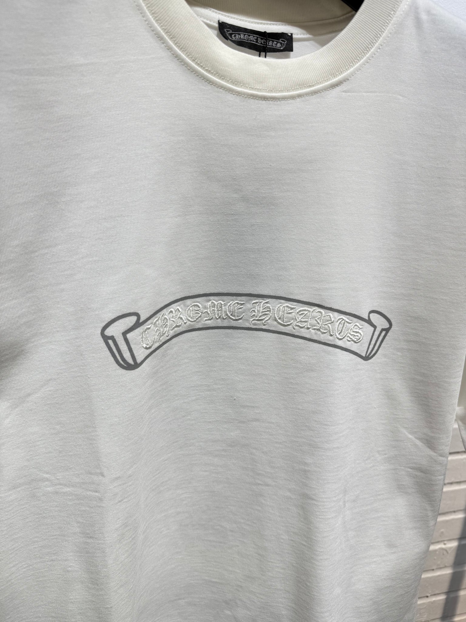 Chrome Hearts White Cross T-shirt