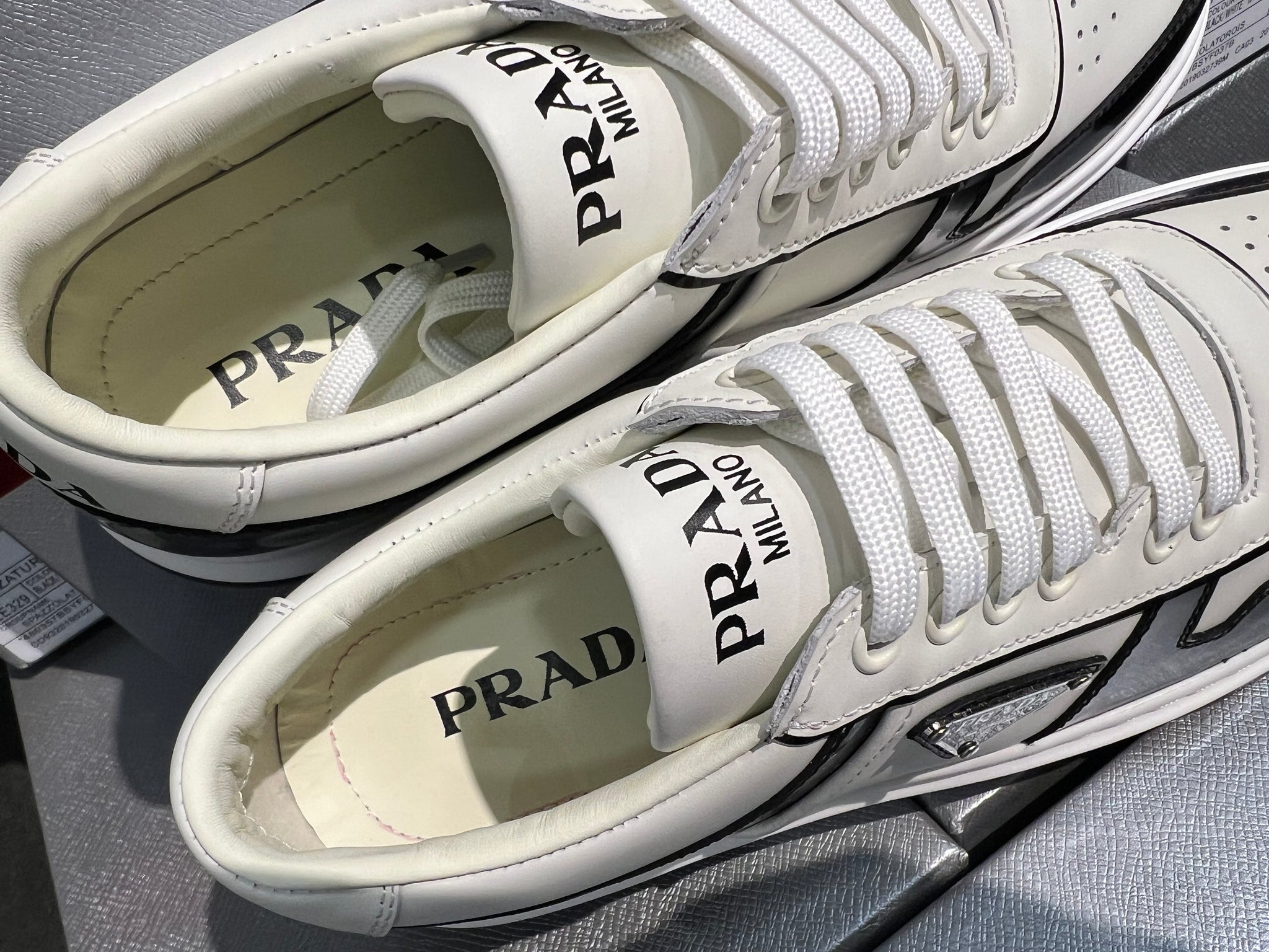 Prada Sneakers White/Black