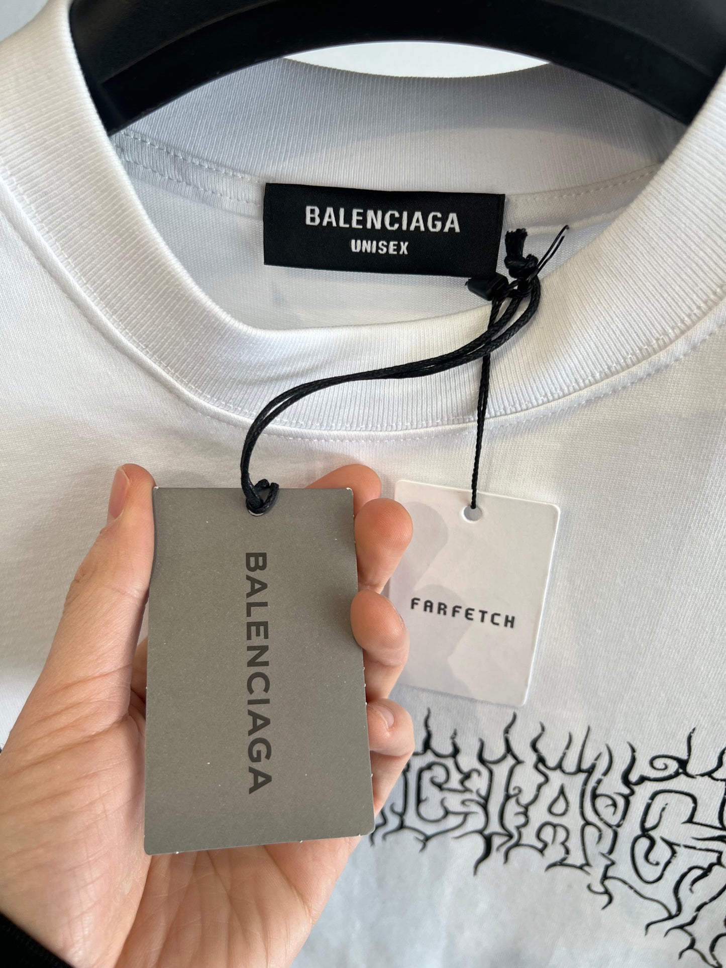 Balenciaga White T-shirt
