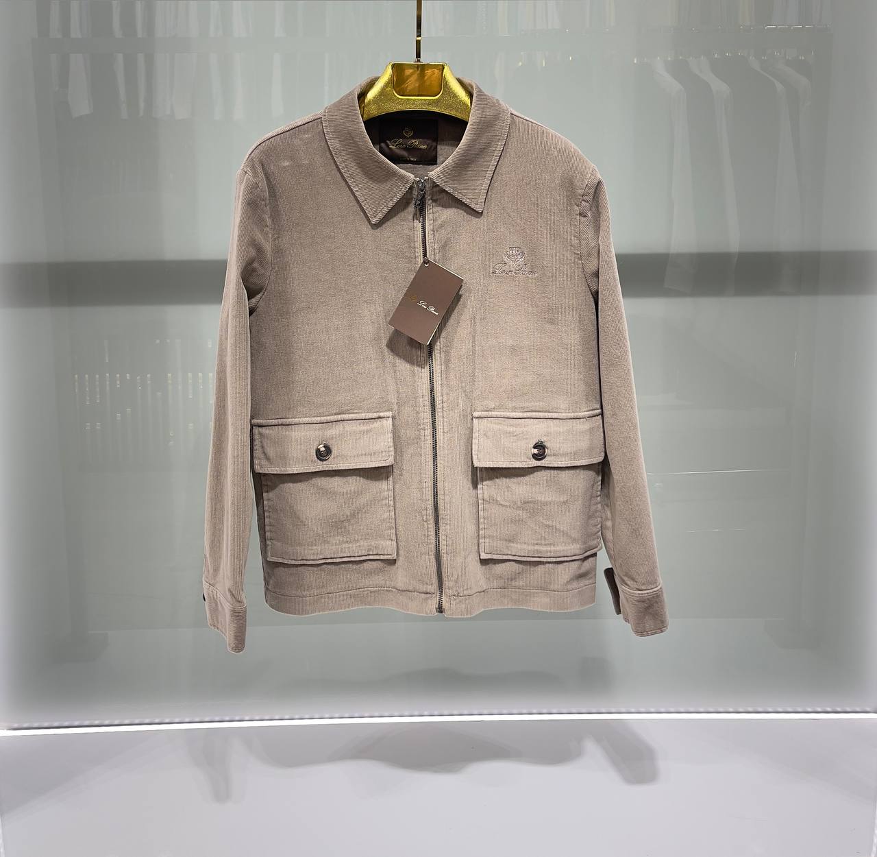 Loro Piana Beige Cotle Jacket