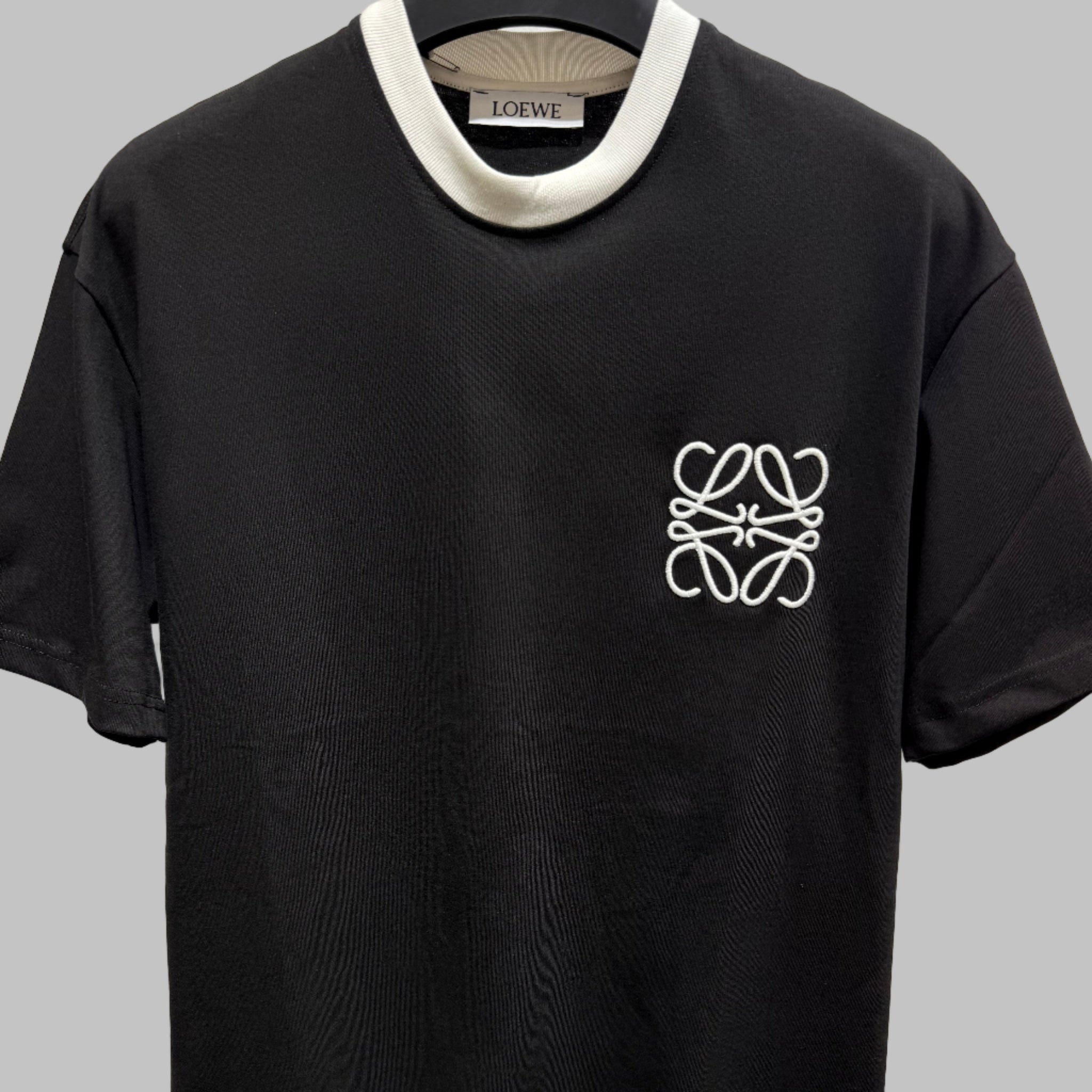 Loewe Total Black/White T-shirt