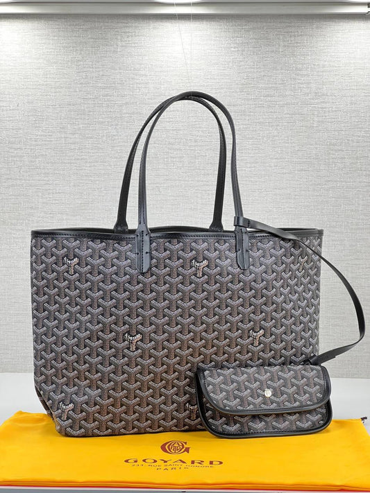 Goyard  Black Shopping Bag