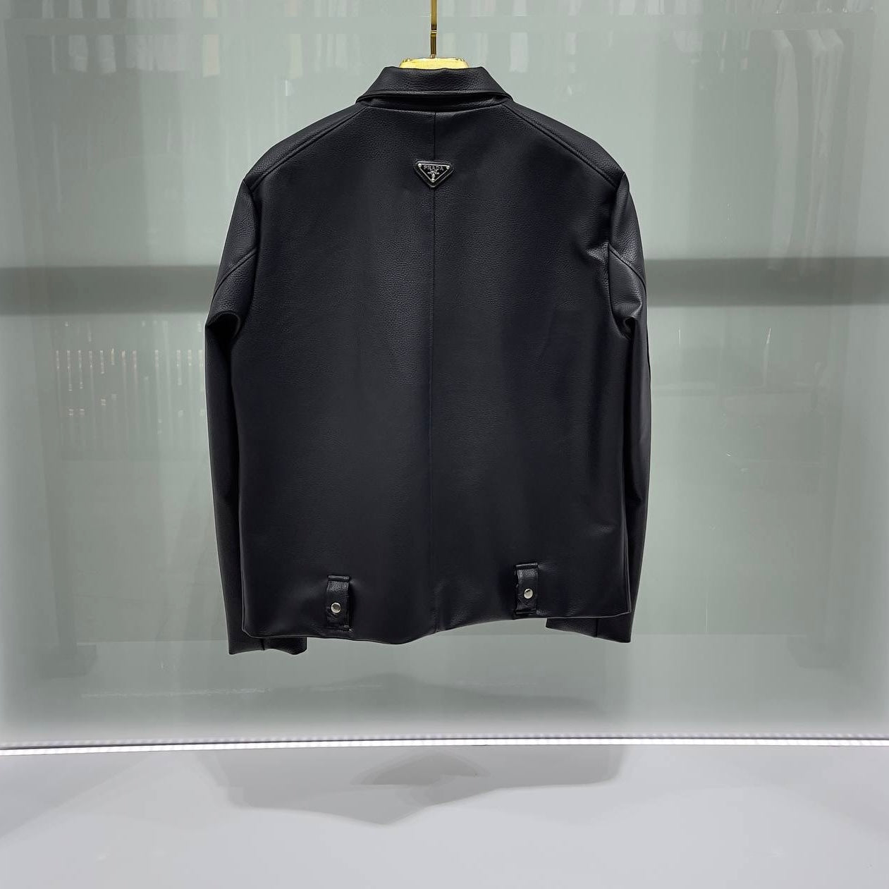Prada Black Leather Jacket