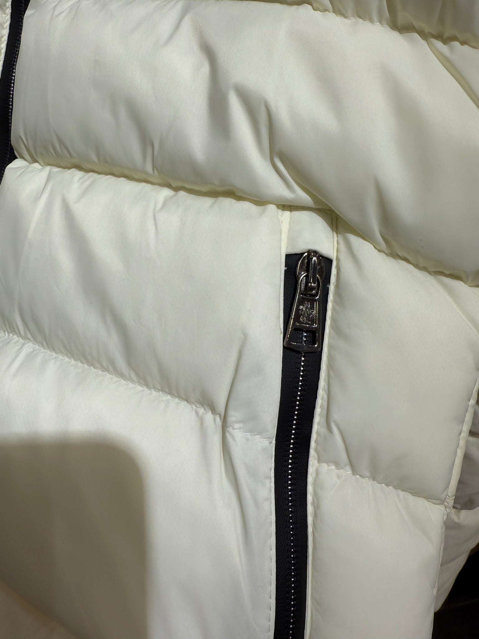 Moncler White Puffer