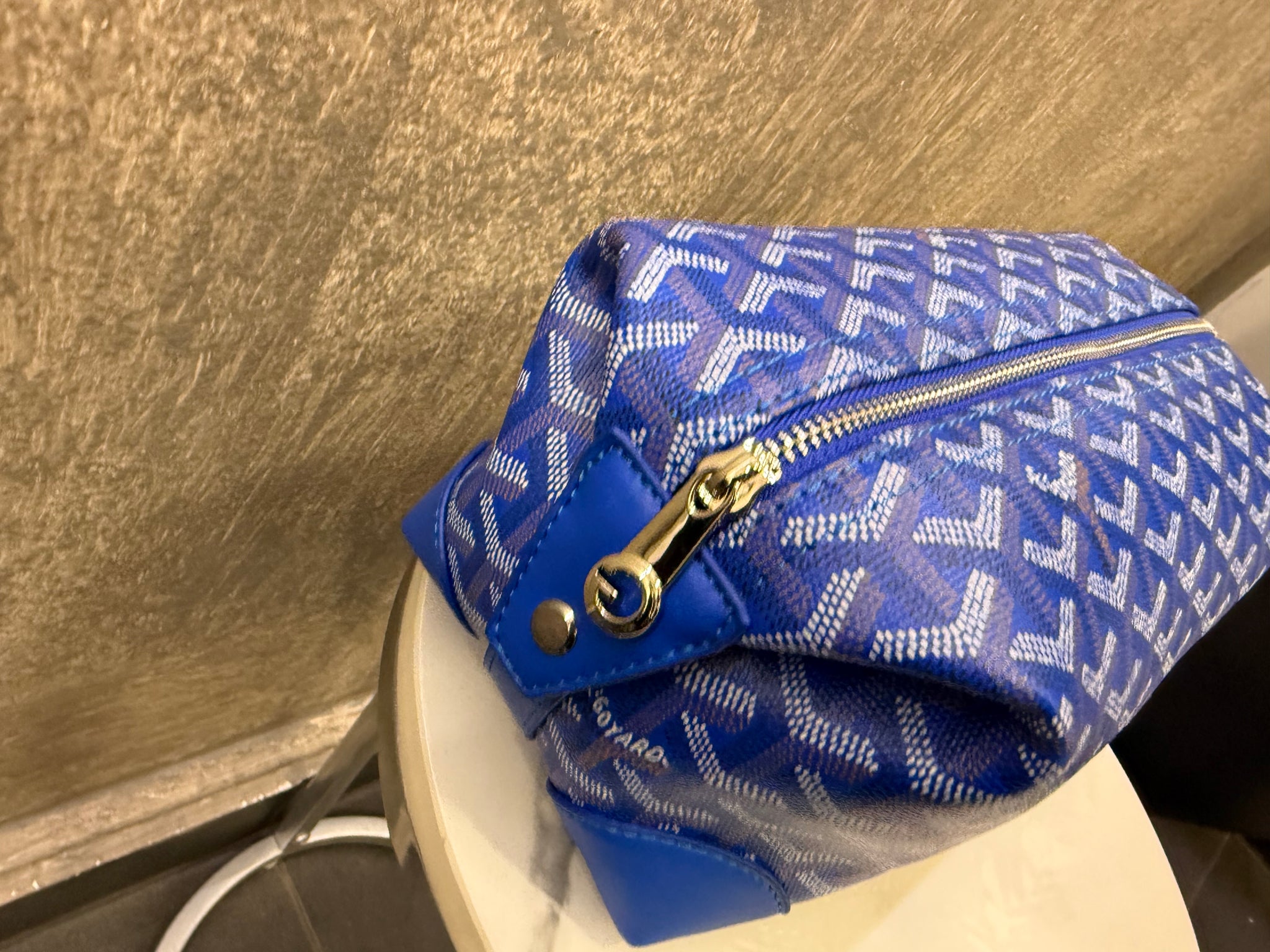 Goyard Toiletry  Bag Blue