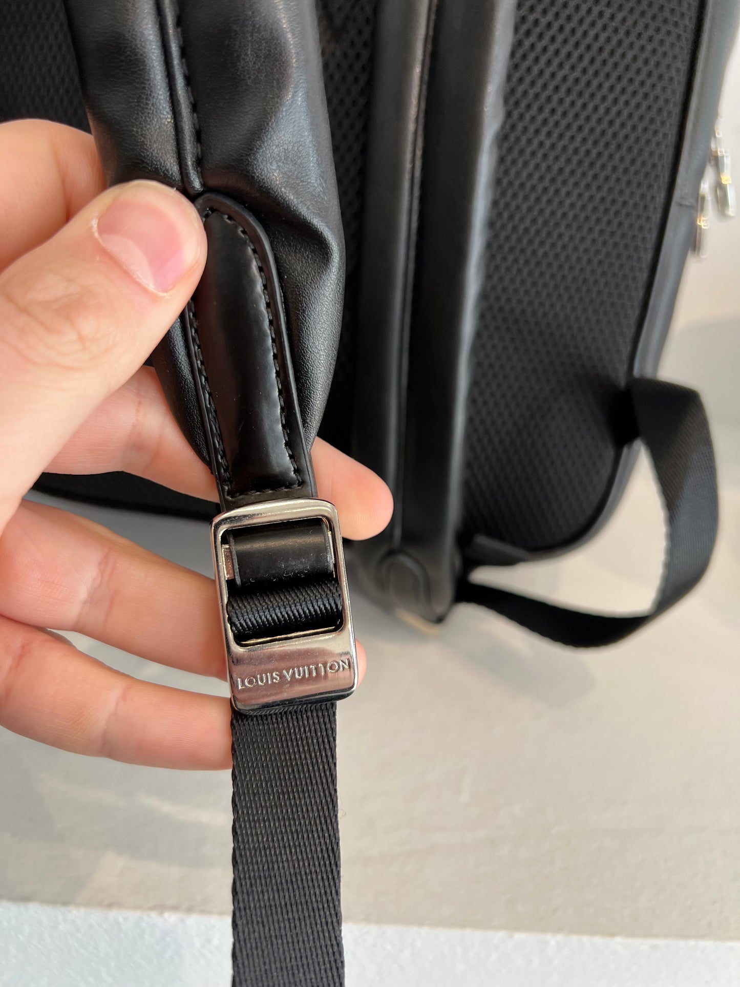 Lv Michael Black Backpack