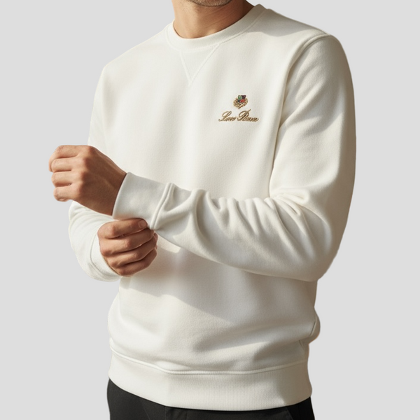 Loro Piana White Crewneck