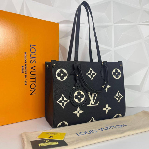 Lv On The Go Mm Bicolor Black