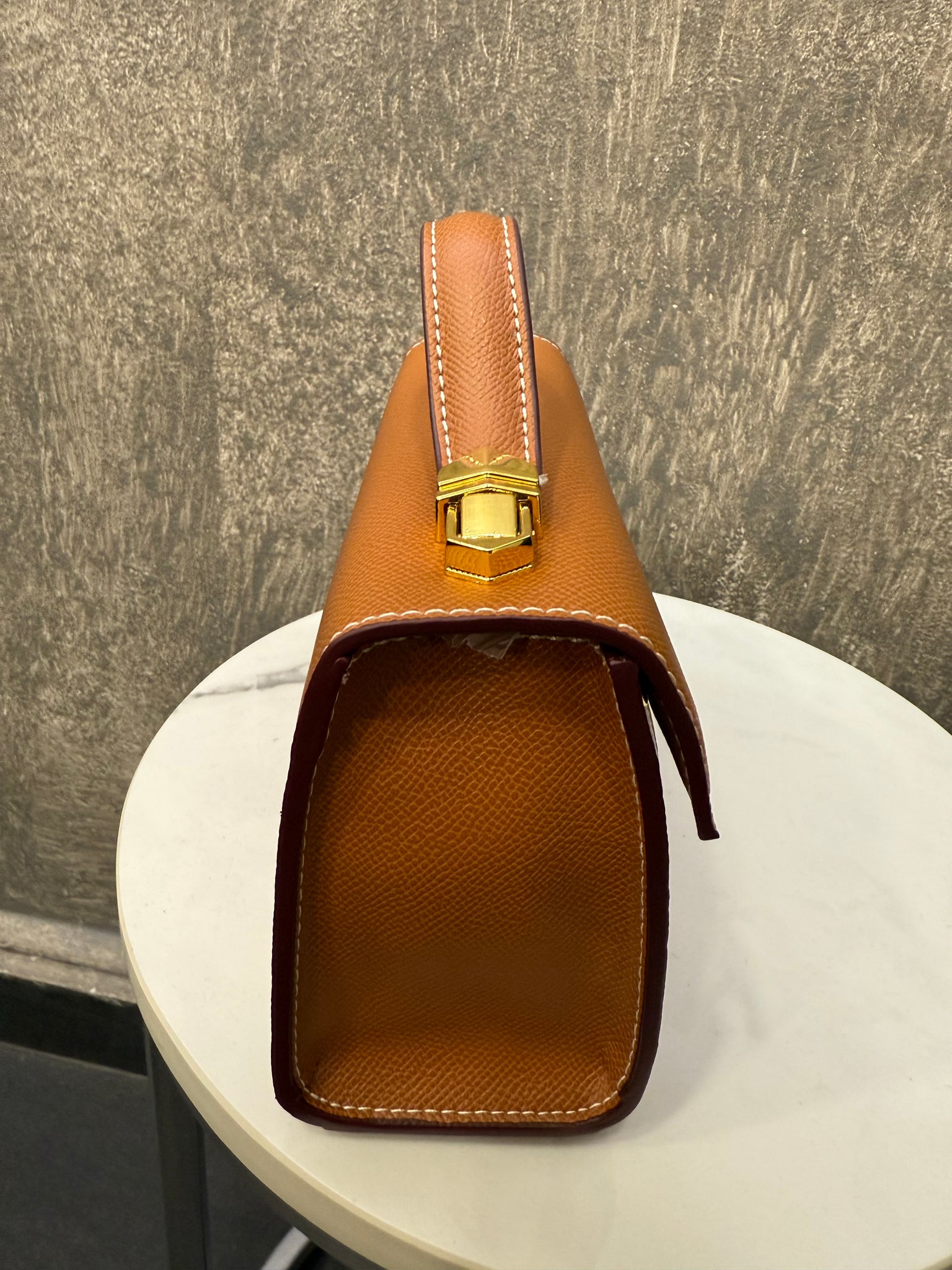 Hermes Mini Cross Body Bag Taba