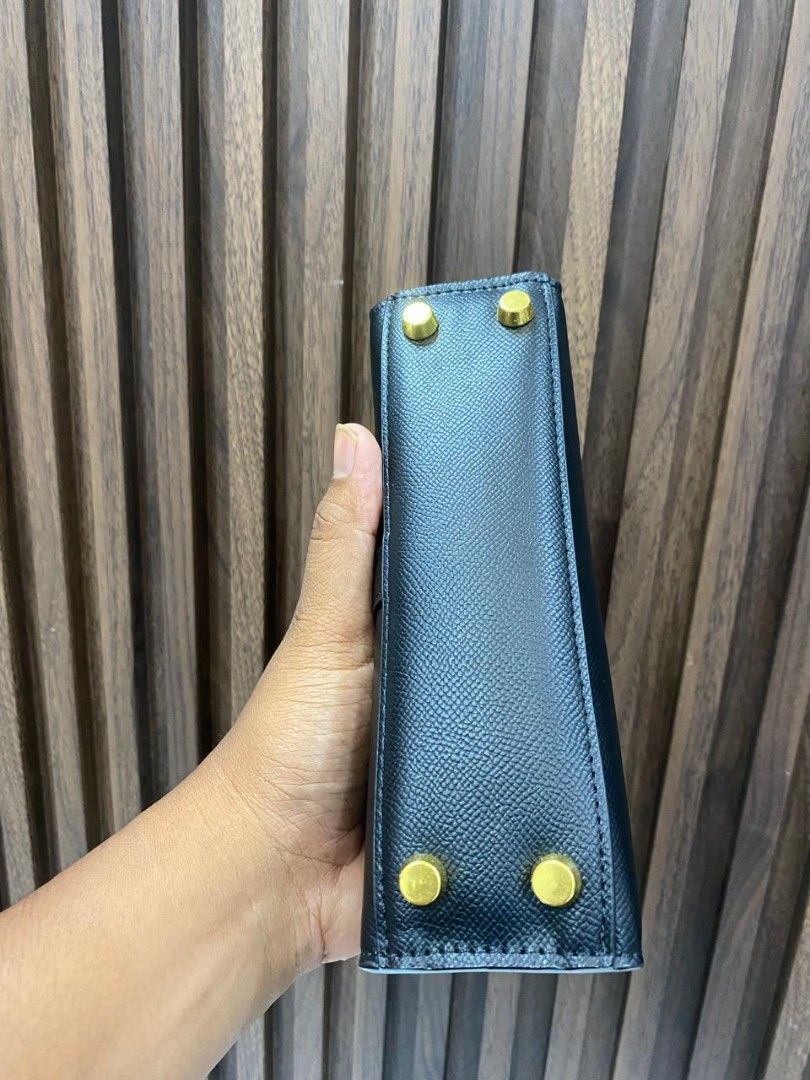 Hermes Mini Cross Body Bag Black