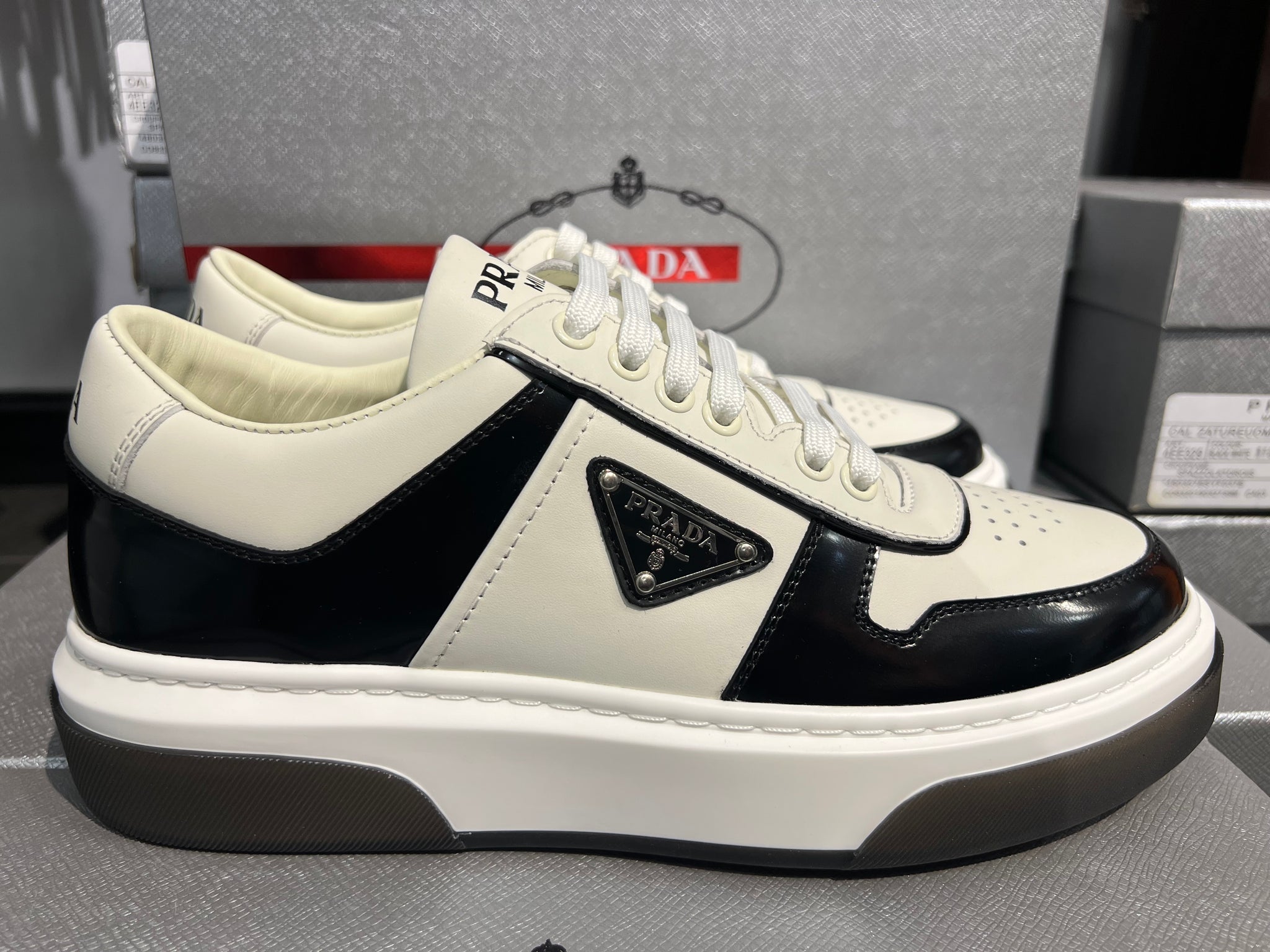 Prada Sneakers White/Black