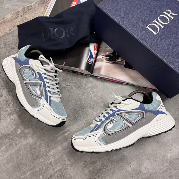 Dior B30 White/Light Blue Sneakers