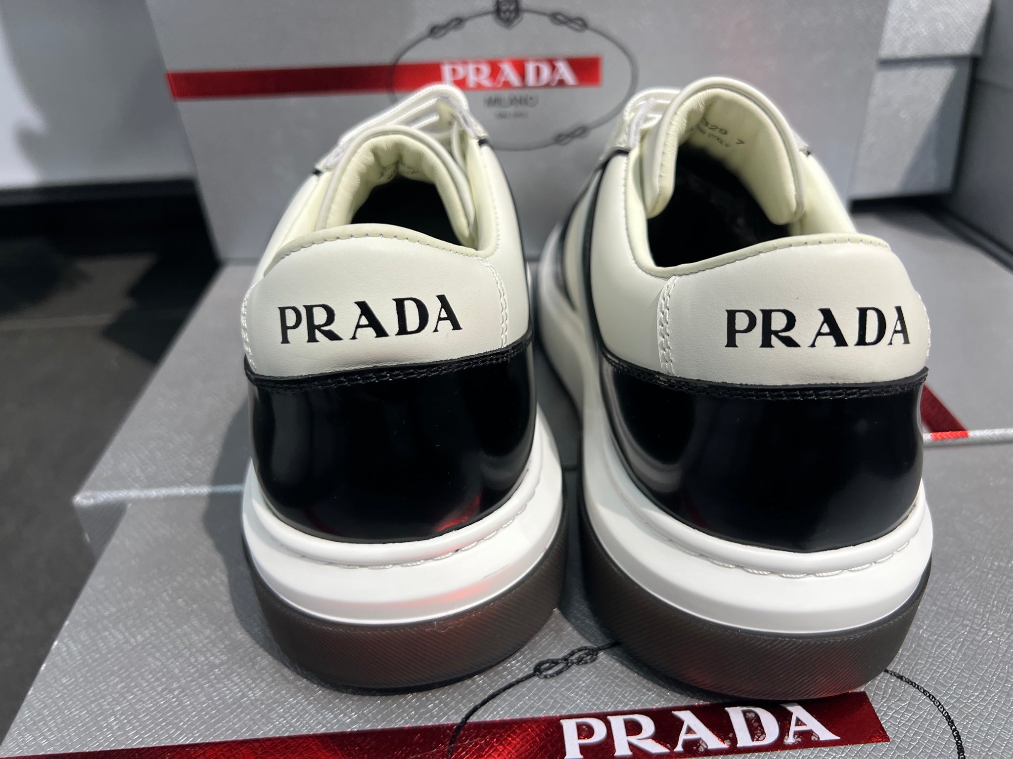 Prada Sneakers White/Black