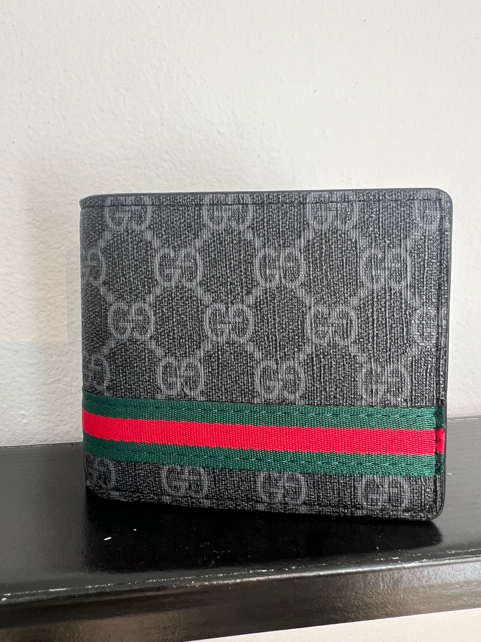 G Wallet Grey Monogram