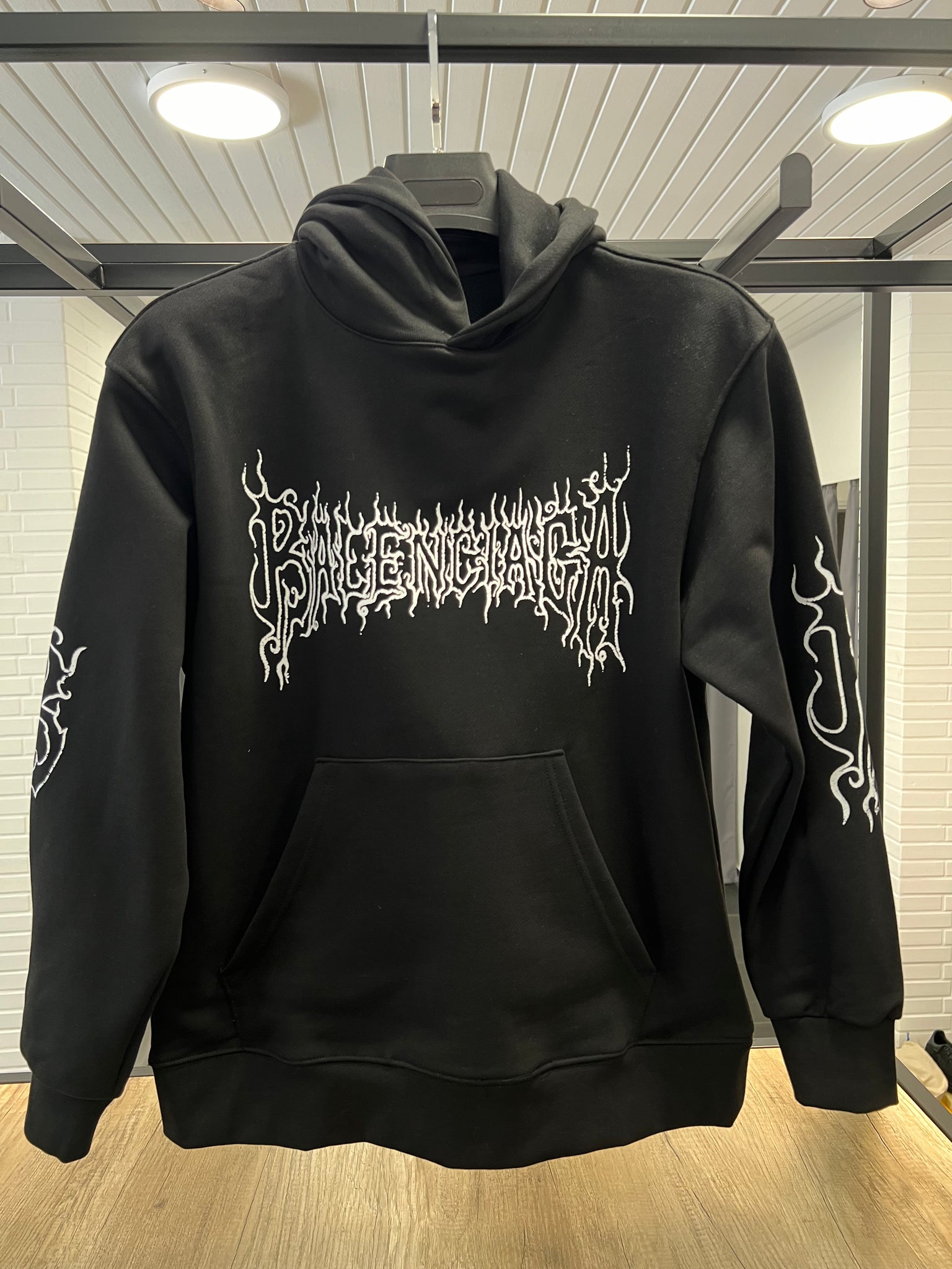 Balenciaga Black/White Hoodie