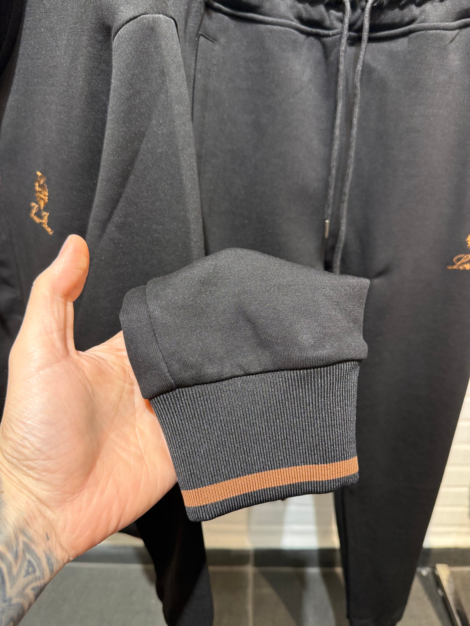 Loro Piana Black Tracksuit