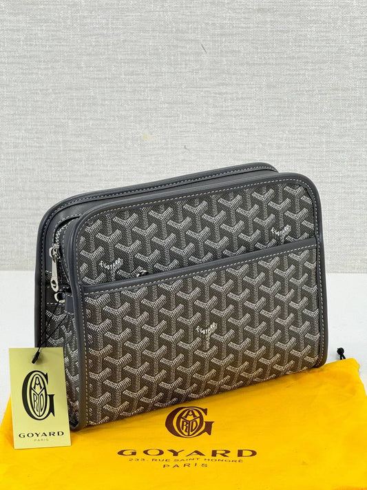 Goyard Toiletry  Pouch Grey