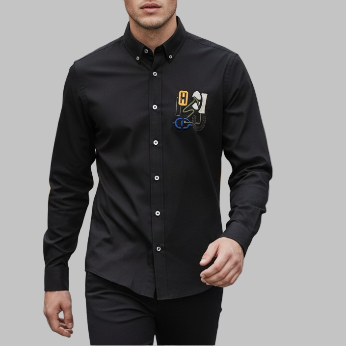 Hermes Black Shirt