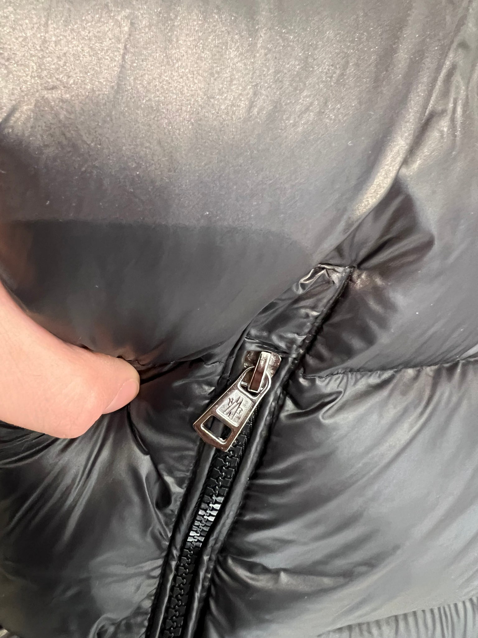 Moncler Black Matte Vest