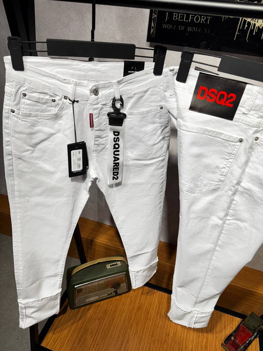 Dsq White Jeans
