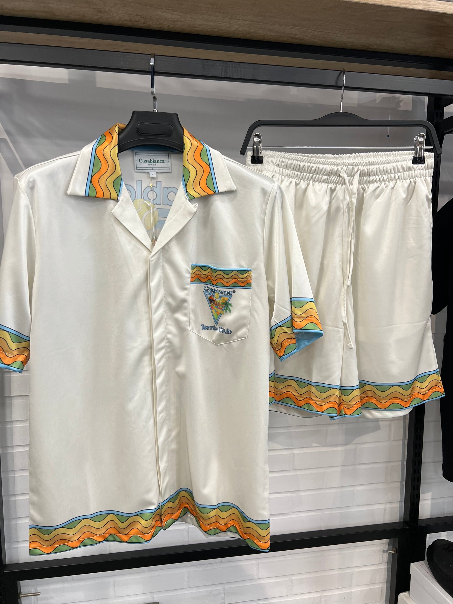 Casablanca Tennis Club Silk Set