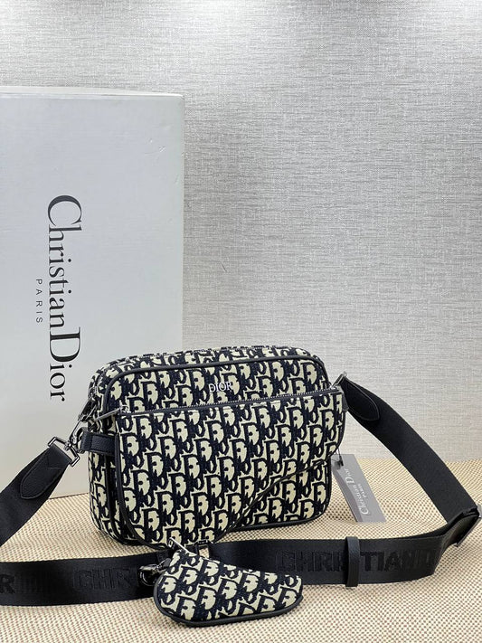 Dior Trio Monogram Messenger Bag
