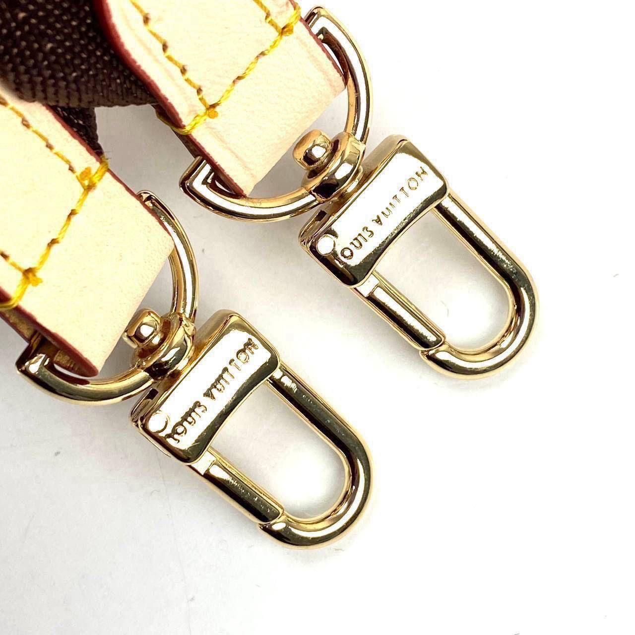 Lv Multi Pochette Black Strap