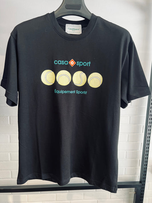 Casablanca Sport Black Tshirt