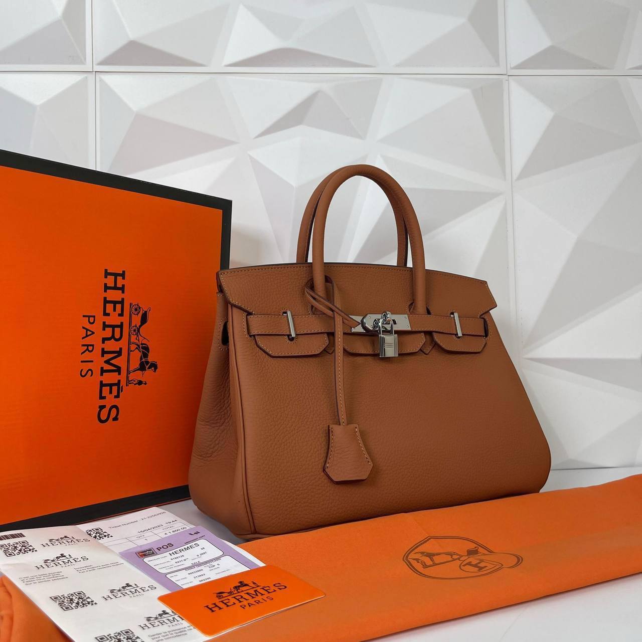 Hermes Birkin 35 Taba Leather