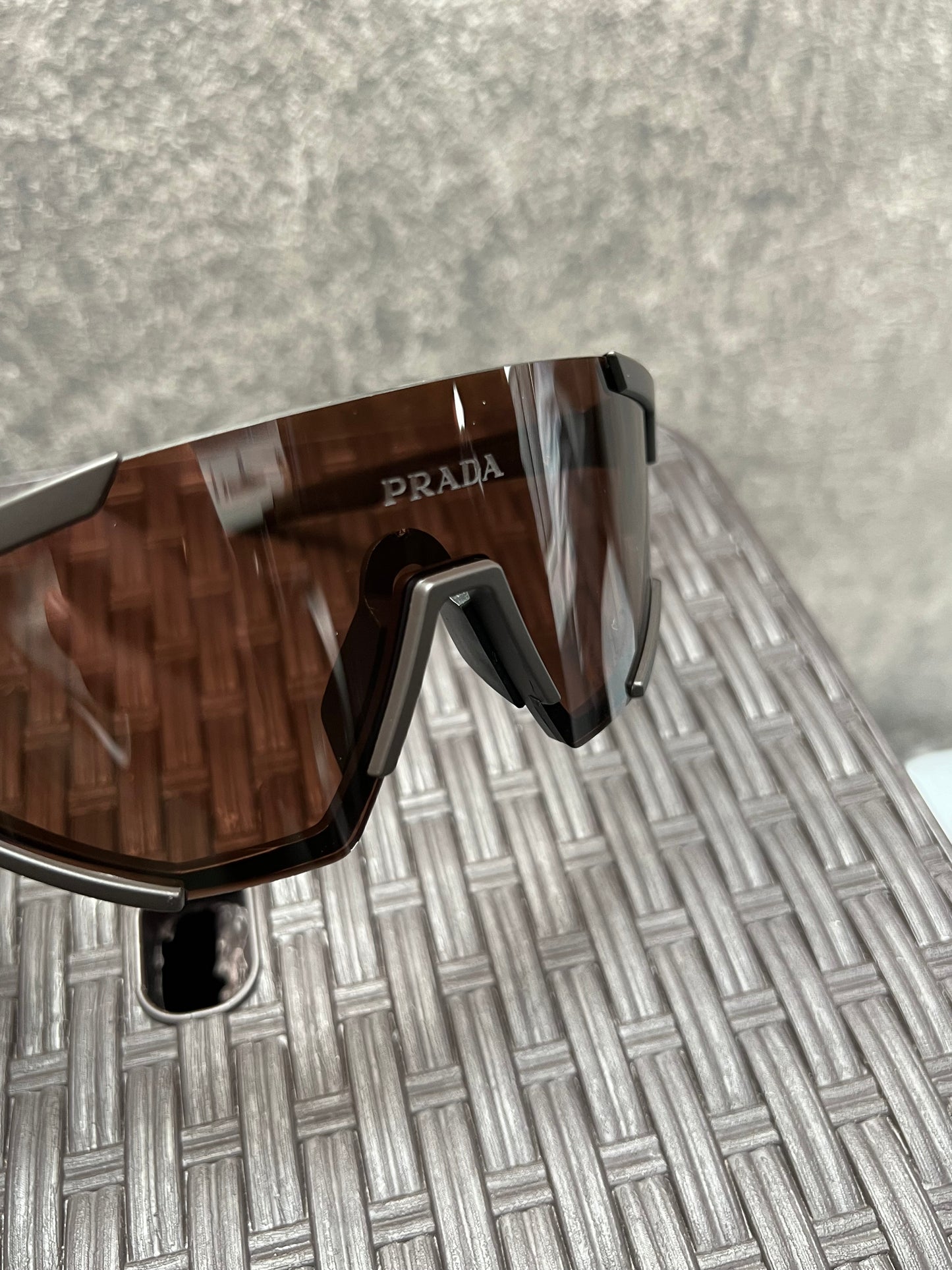 Prada Linea Rossa Black Sunglasses